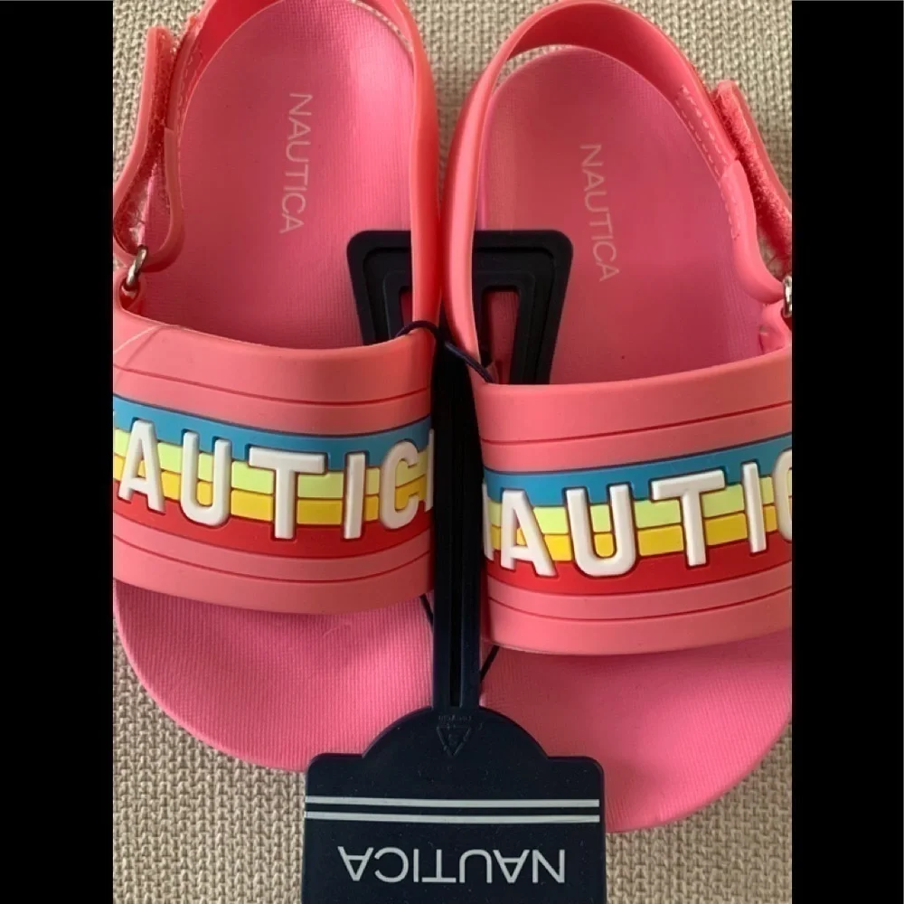 Nautica Girl’s Slide Pool Sandal
